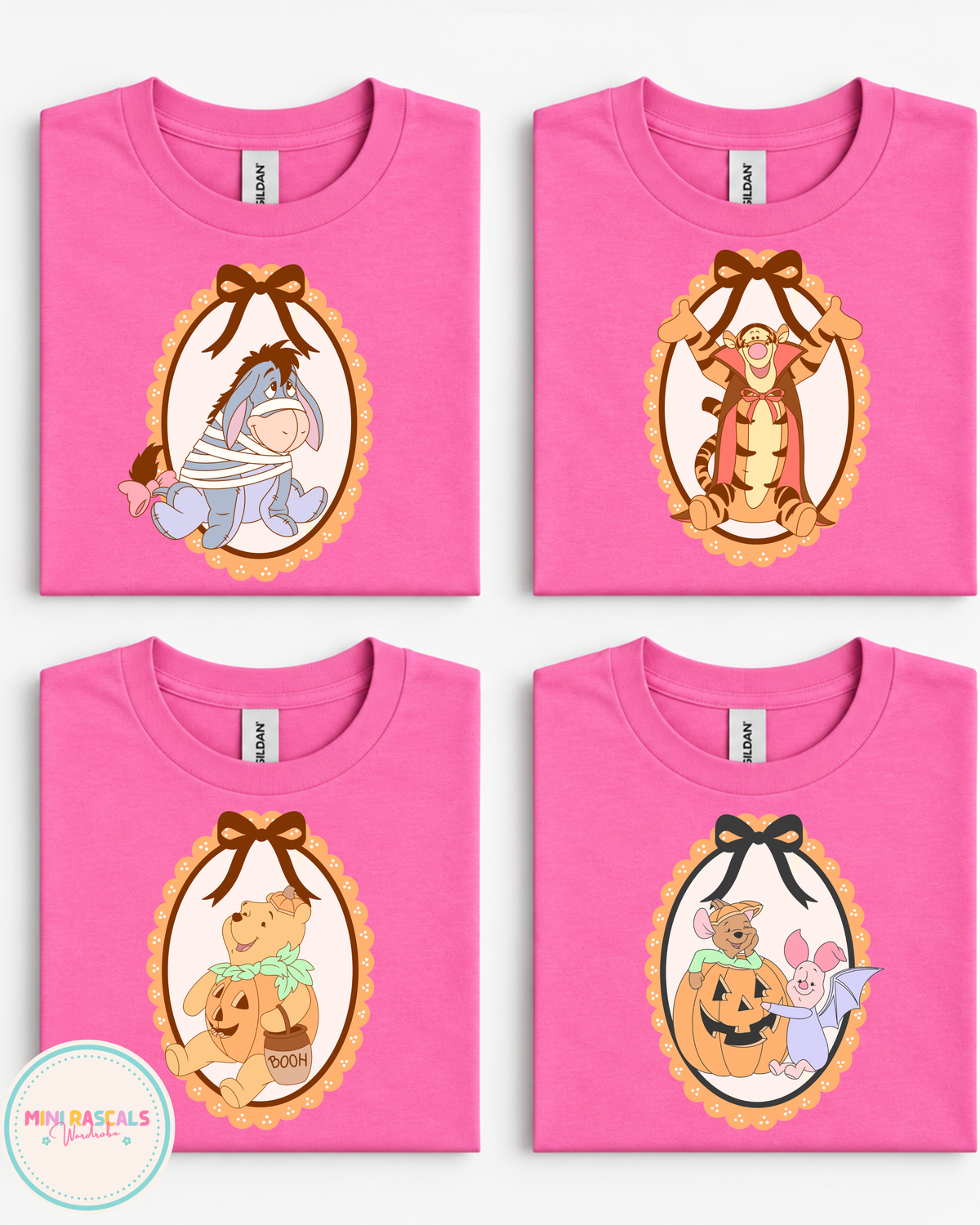 Winnie the Pooh, Piglet, Tigger and Eeyore Halloween T-Shirt and Sweatshirt