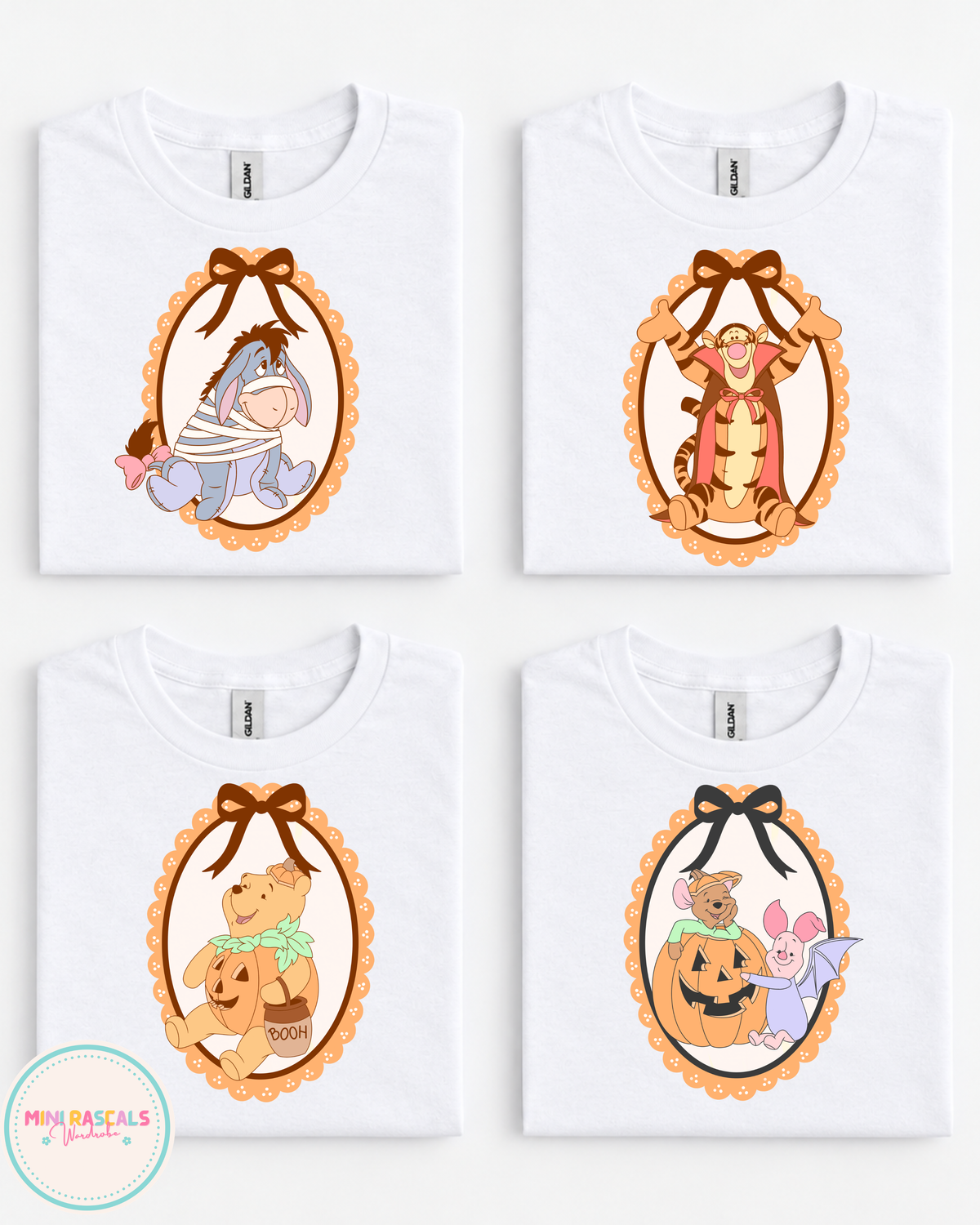 Winnie the Pooh, Piglet, Tigger and Eeyore Halloween T-Shirt and Sweatshirt