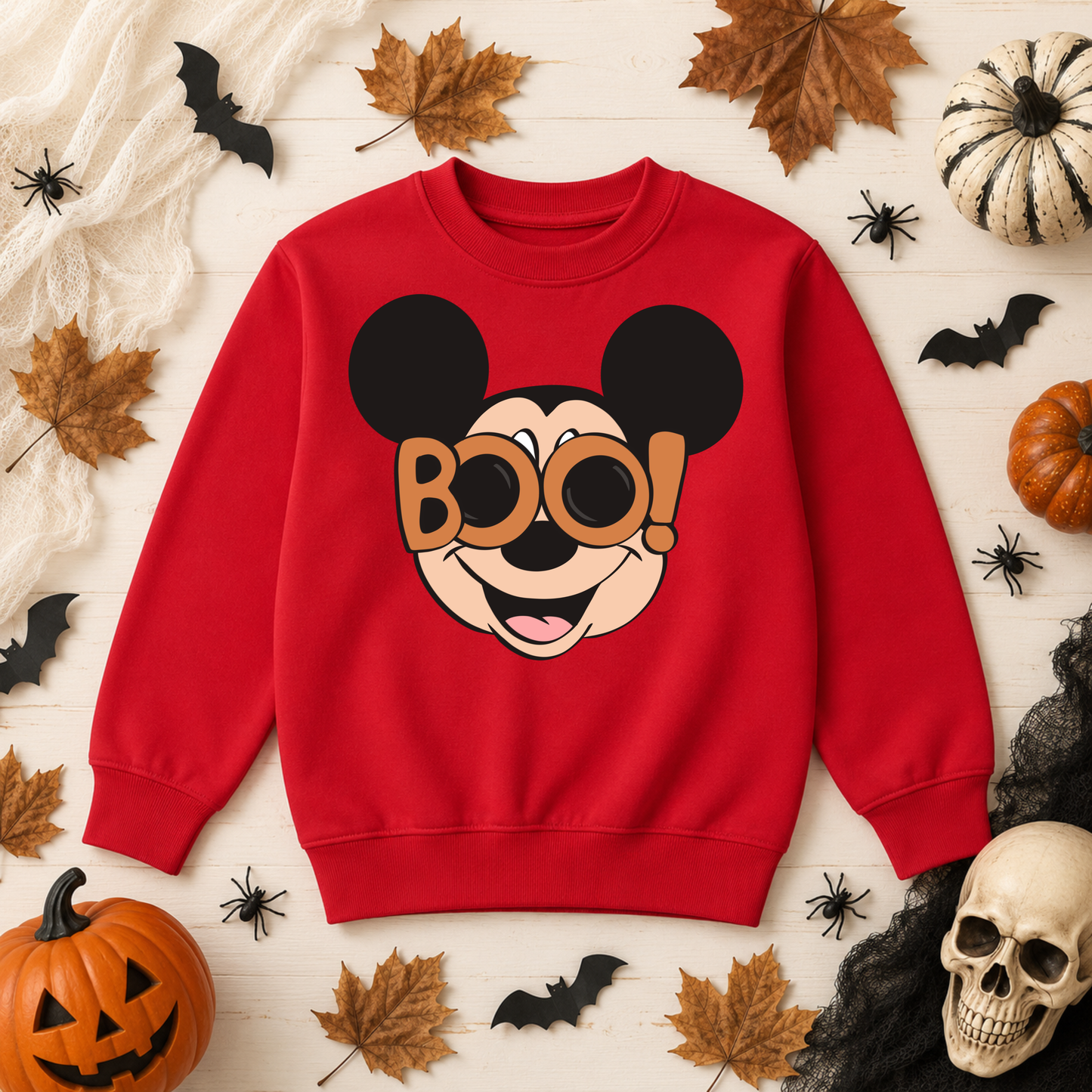 Mickey Mouse BOO Halloween T-Shirt