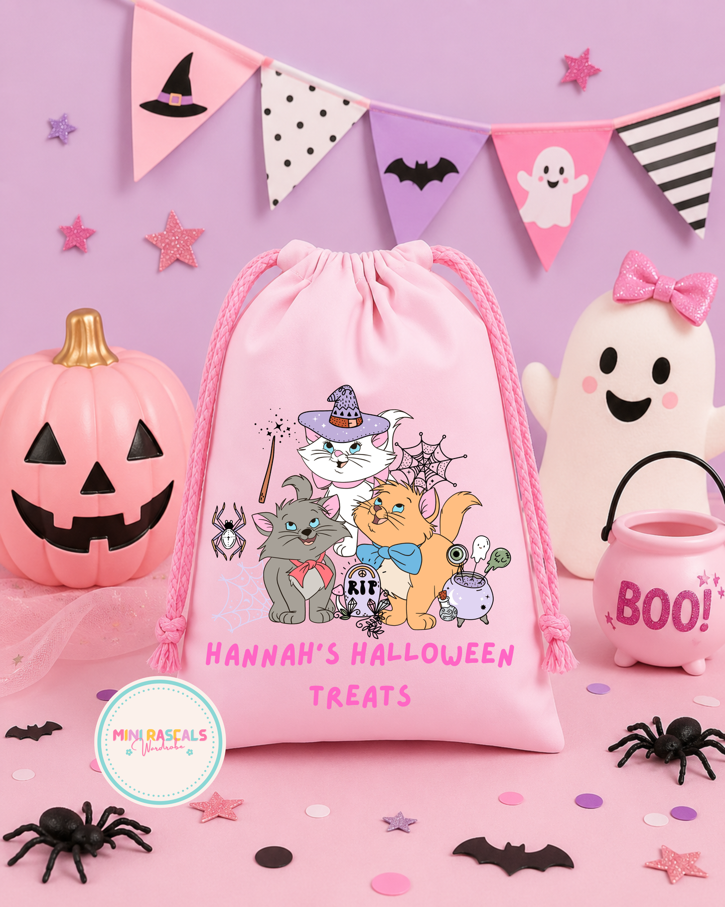 The Aristocats Halloween Personalised Treat Bag