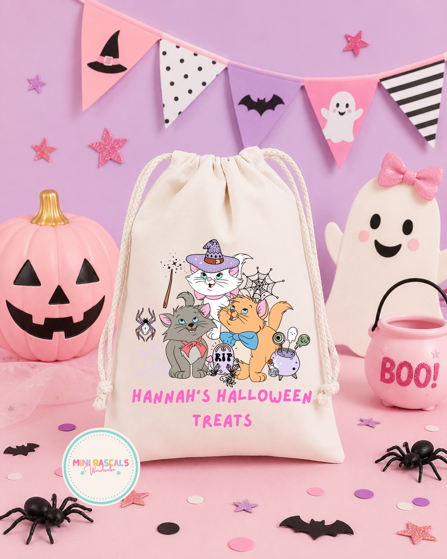 The Aristocats Halloween Personalised Treat Bag