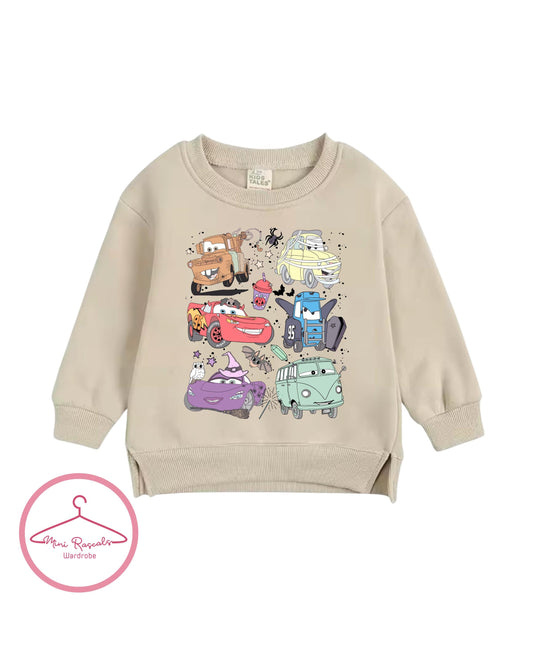 Cars McQueen and Friends Halloween Sweatshirt