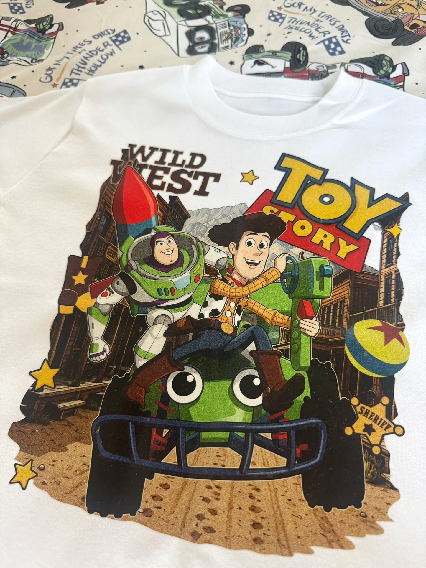 Toy Story Buzz & Woody Wild West T-Shirt | Kids Tee
