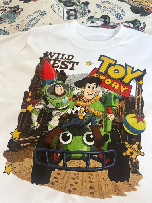 Toy Story Buzz & Woody Wild West T-Shirt | Kids Tee