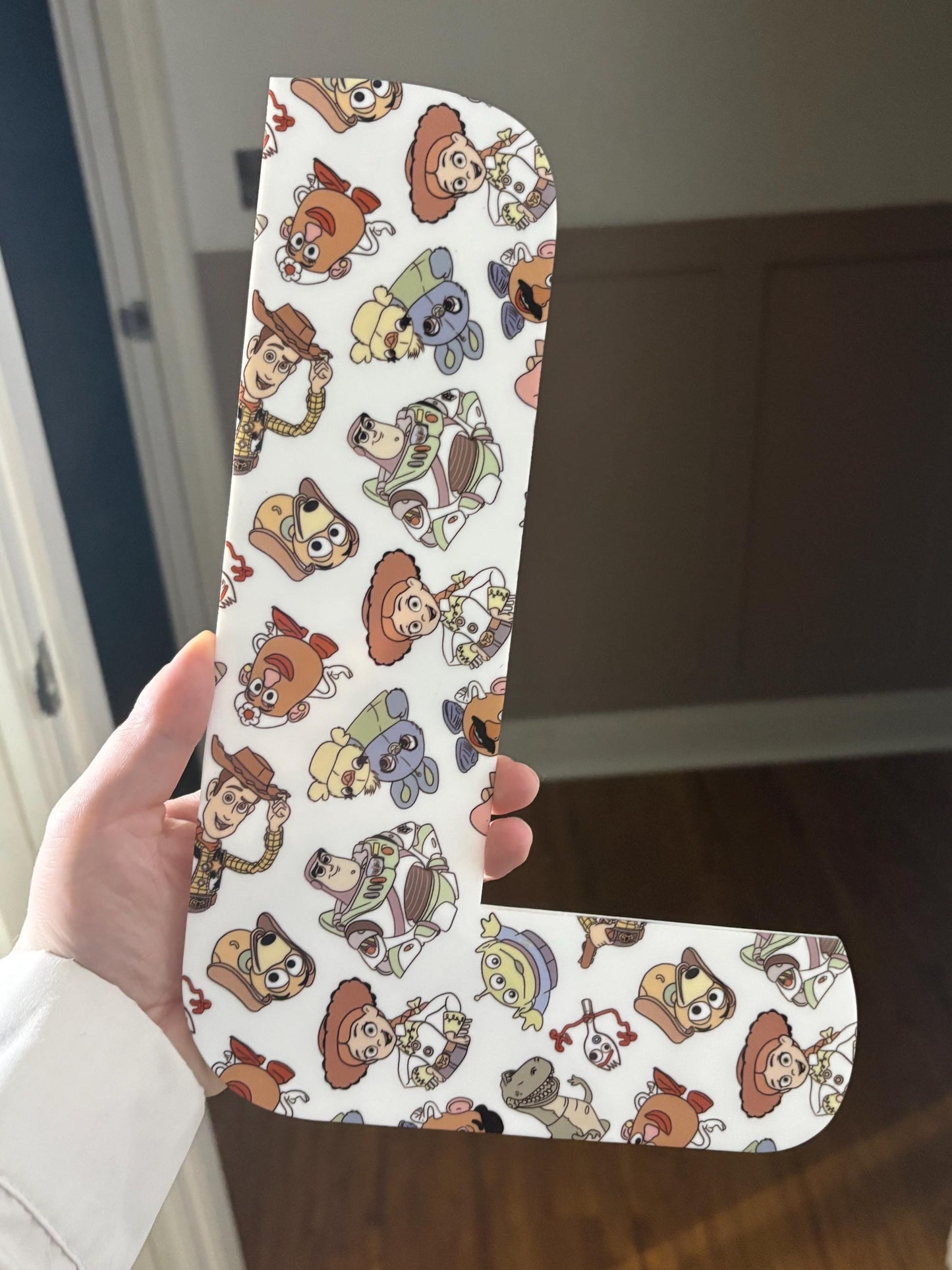 Personalised Acrylic Letters – Toy Story Nursery & Bedroom Decor