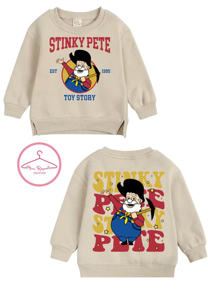 Toy Story Kids Sweatshirt | Woody Jessie & Buzz Lightyear Pixar Jumper | Disney Gift for Boys Girls