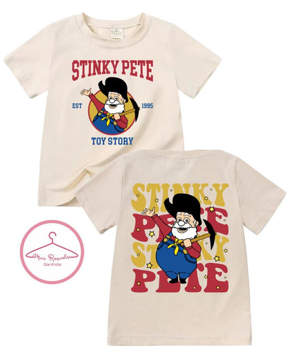 Disney Pixar Toy Story & Cars Kids T-Shirt | McQueen Woody Summer Graphic Tee | Boys Girls Unisex Holiday Top
