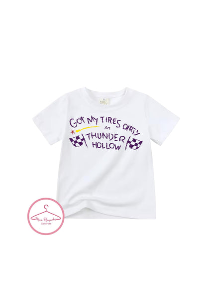 Cars Thunder Hollow T-shirts, Cars Top, Disney, LMQ, unisex, Summer, Pixar, cars top
