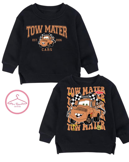 Tow Mater Disney Cars Kids Sweatshirt – Boys Character Jumper | Mini Rascals