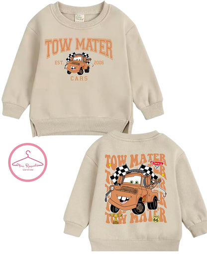Tow Mater Disney Cars Kids Sweatshirt – Boys Character Jumper | Mini Rascals