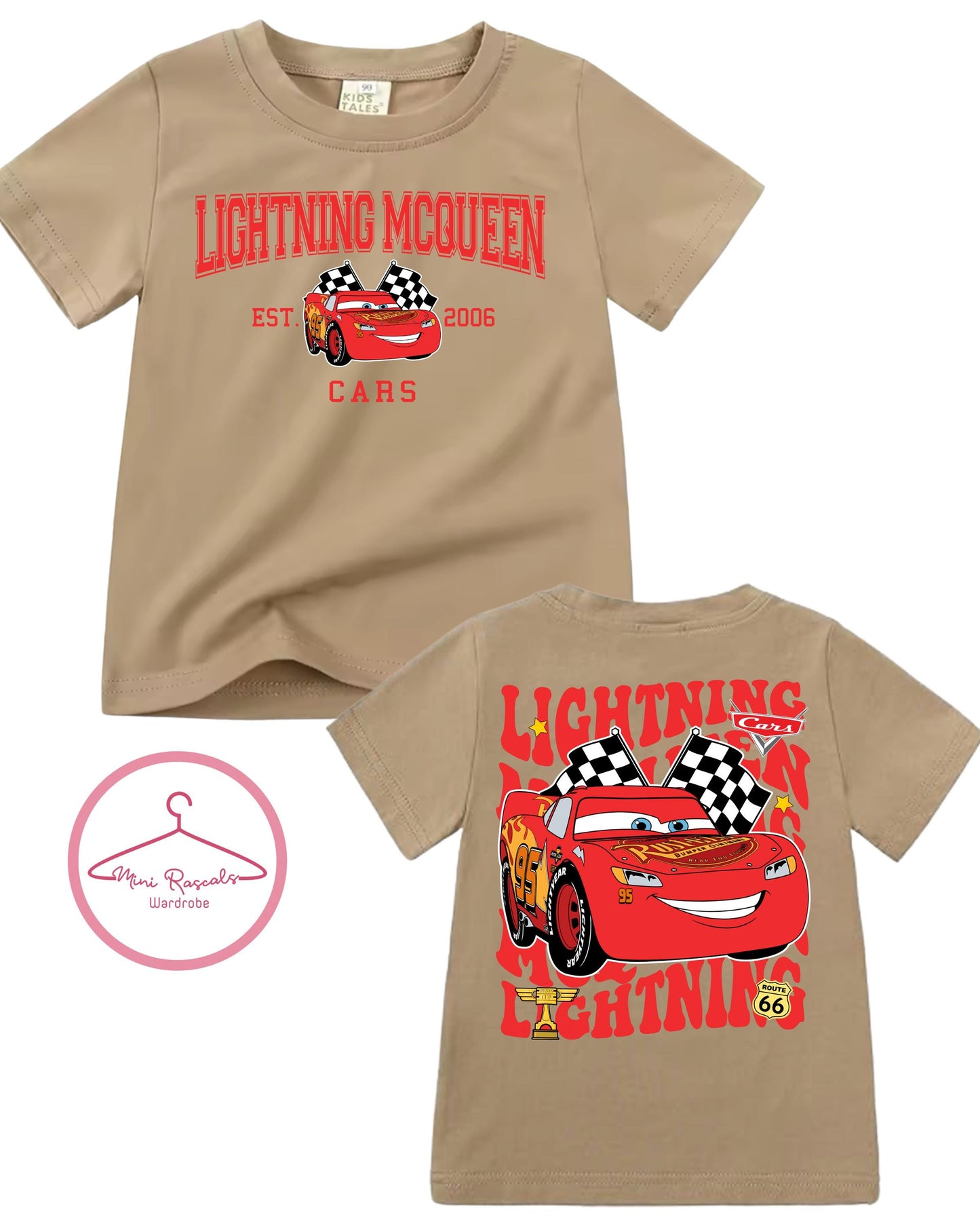 Cars Lightning McQueen Graphic T-shirt