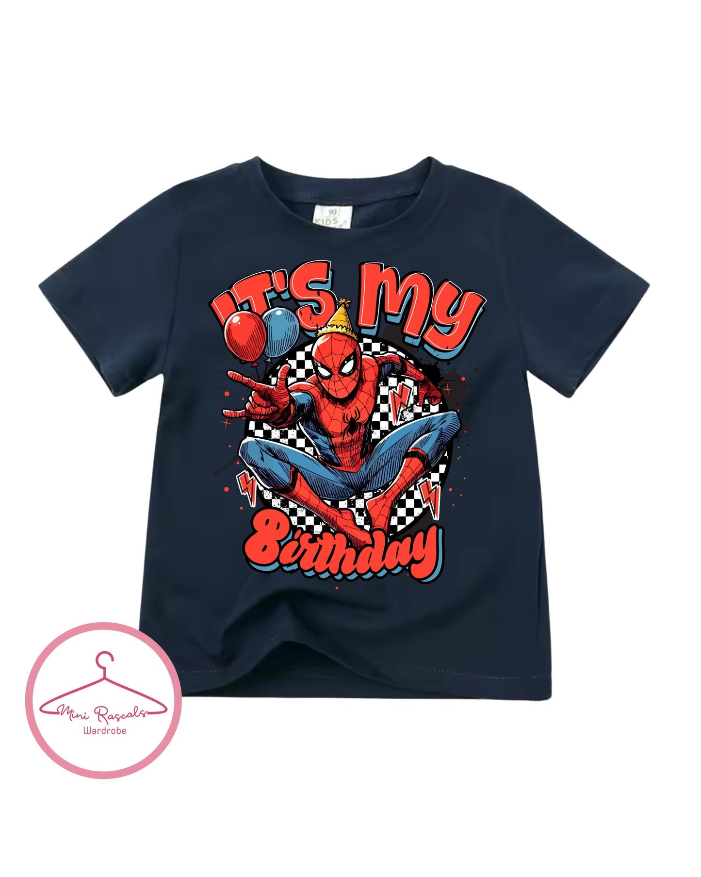 Spiderman Birthday Boy T-shirt