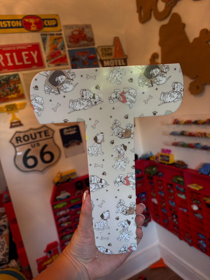 Personalised Acrylic Letters Initials – 101 Dalmatians