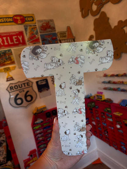 Personalised Acrylic Letters Initials – 101 Dalmatians