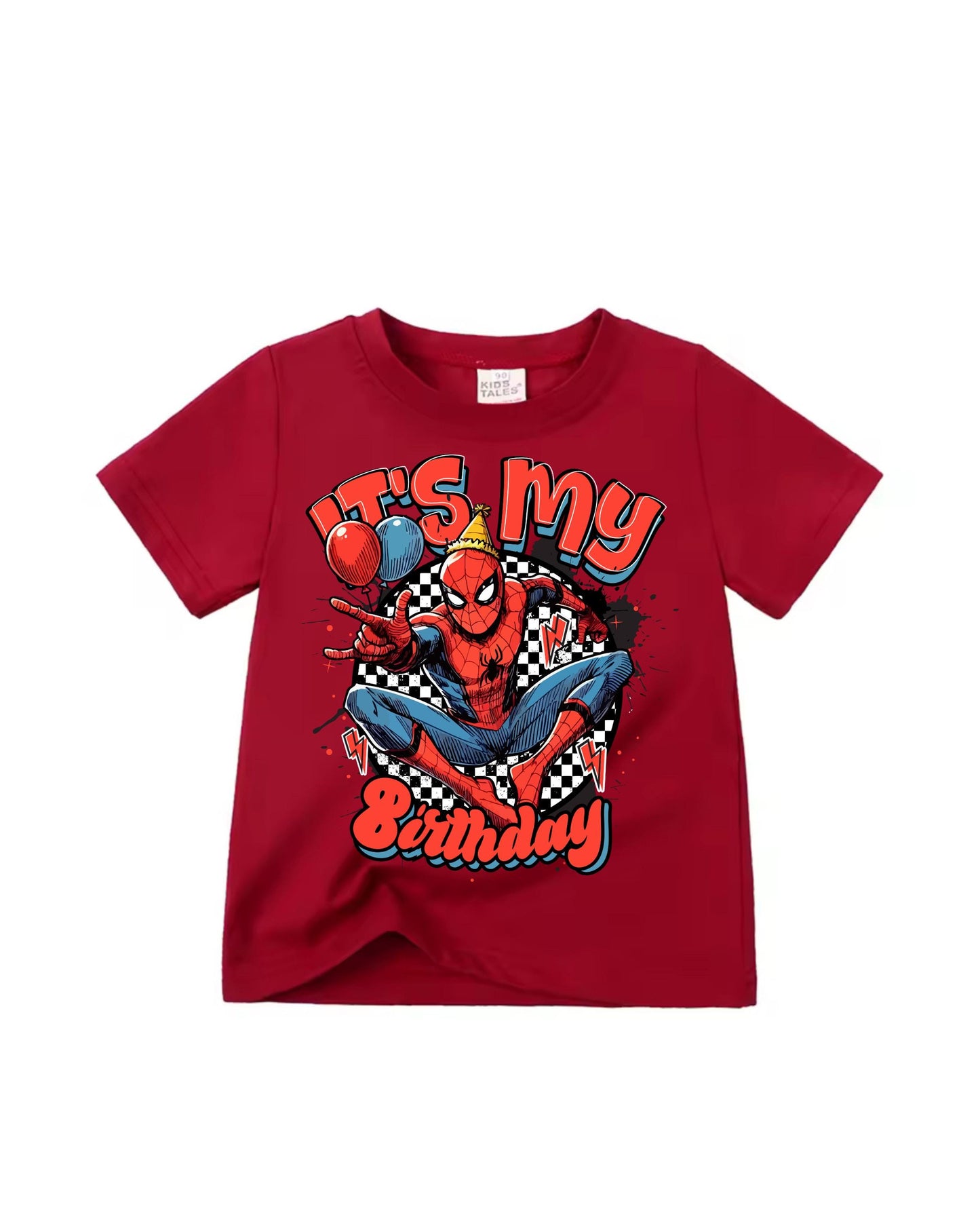 Spiderman Birthday Boy T-shirt