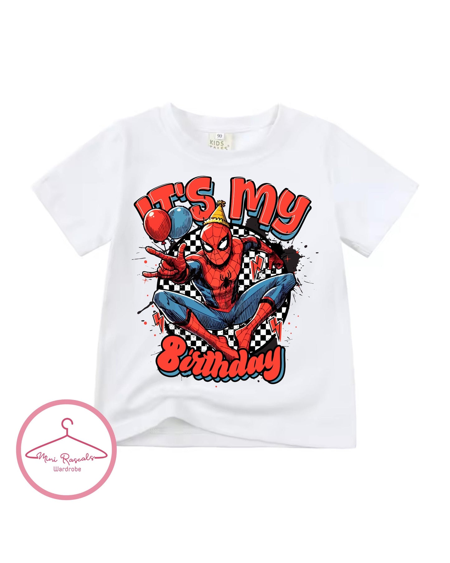 Spiderman Birthday Boy T-shirt