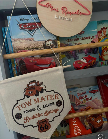 Tow Mater Cars Mechanic Workshop Bedroom Sign / Cars / McQueen / LMQ / Disney / Bedroom Sign