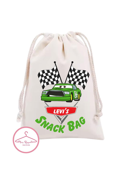 Personalised Disney Cars Snack Bag