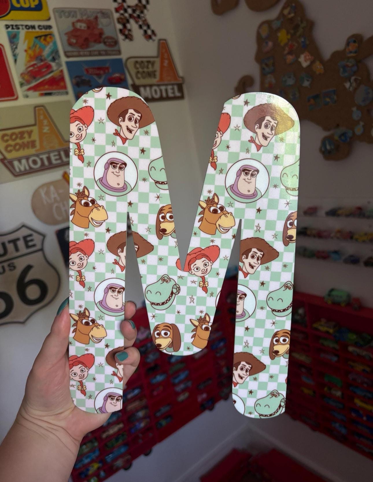 Personalised Acrylic Letters – Toy Story Nursery & Bedroom Decor