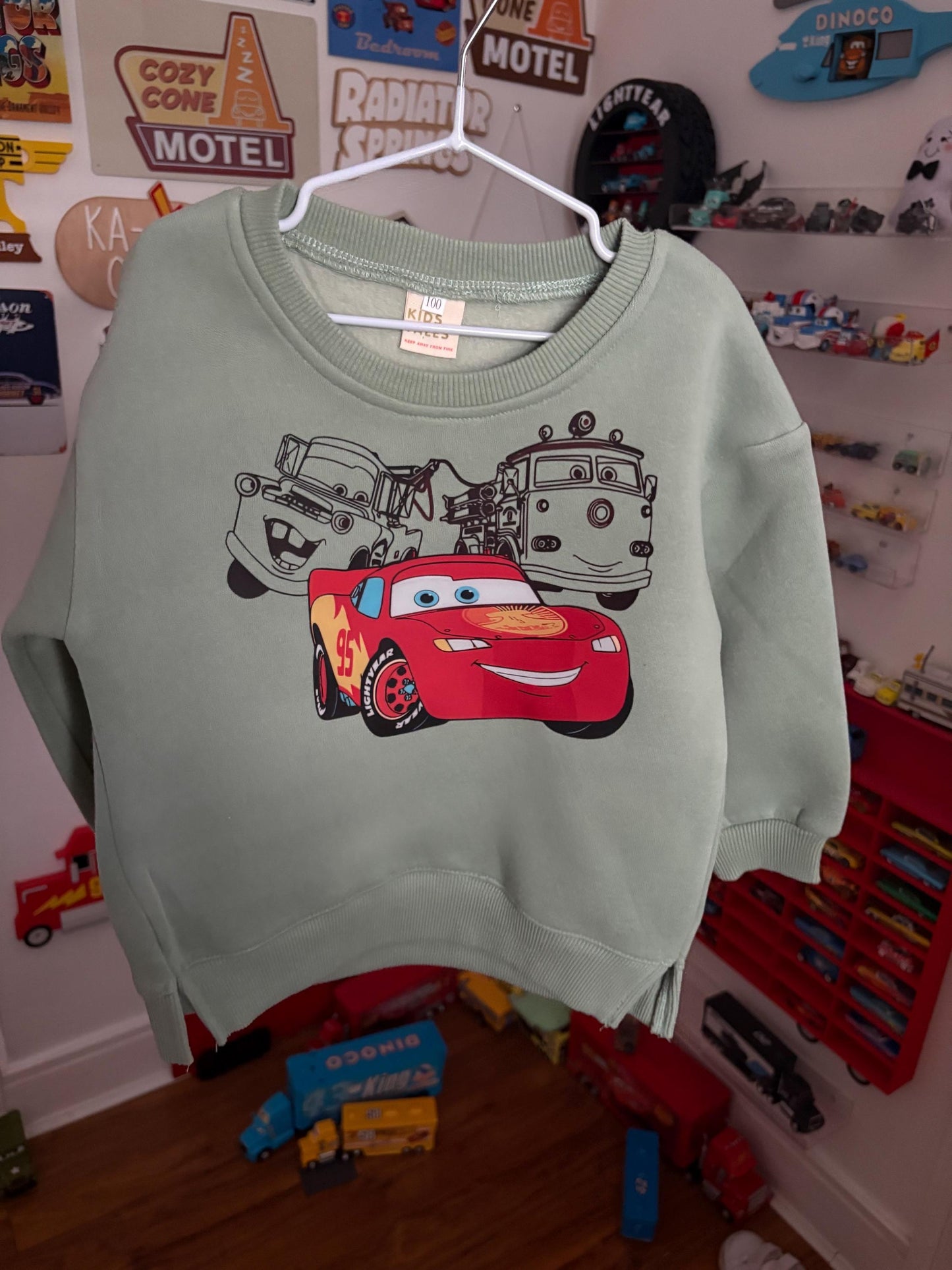 Cars Lightning Speed Kids Sweatshirt