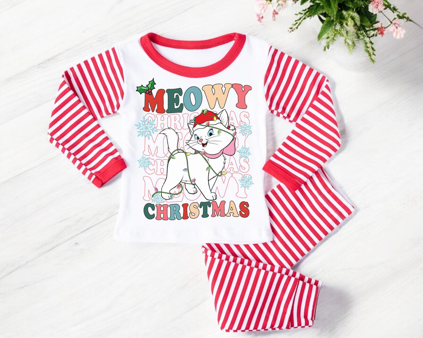 Kids Aristocats Christmas Pyjamas – Holiday, Christmas pyjamas