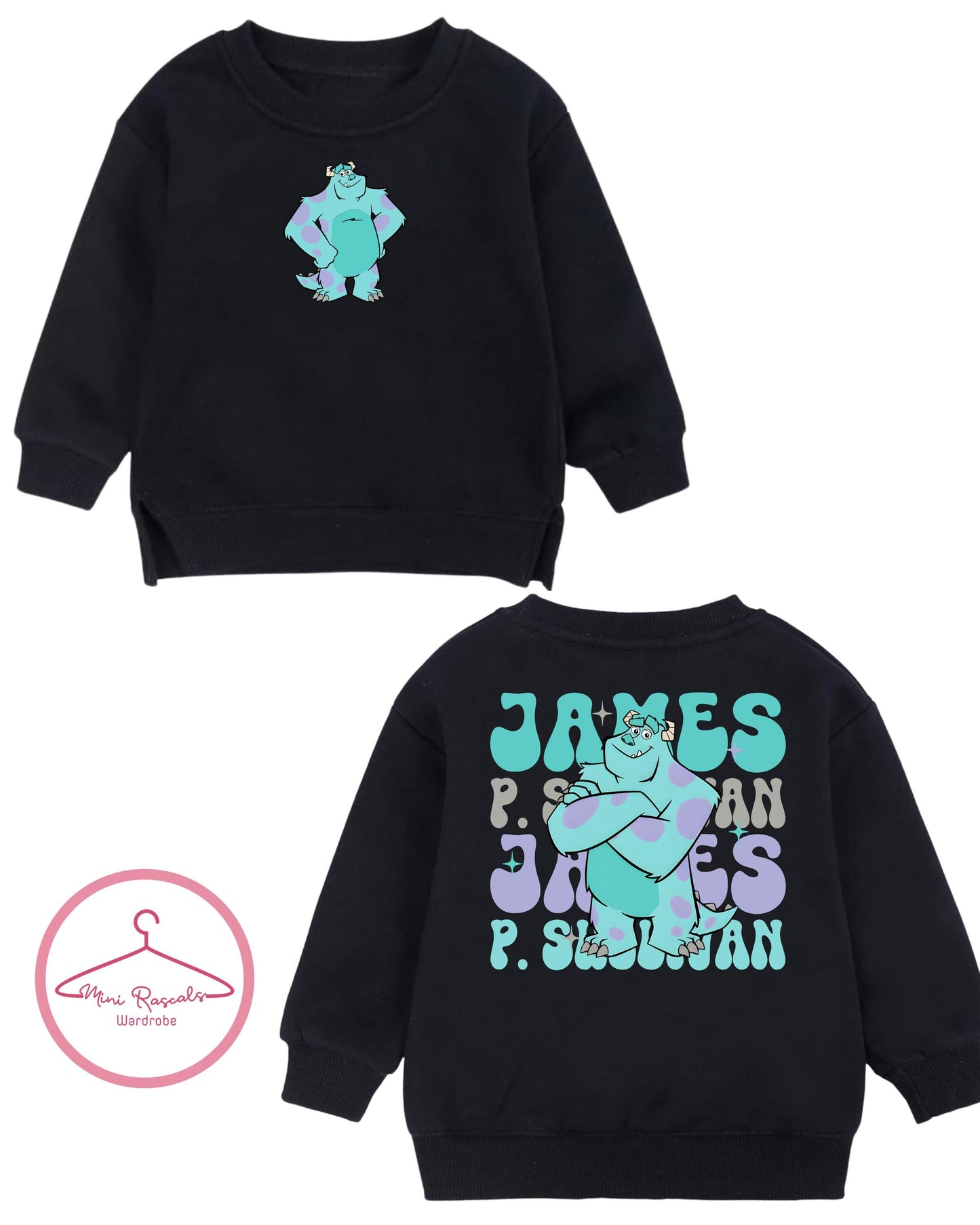 Mike and Sully Character Sweatshirt