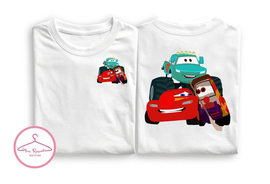 Circus Cars on the Road Inspired T-Shirt and Sweatshirt | Lightning & Friends Graphic Tee | Pixar Road Trip | Matching Family Disney Outfit