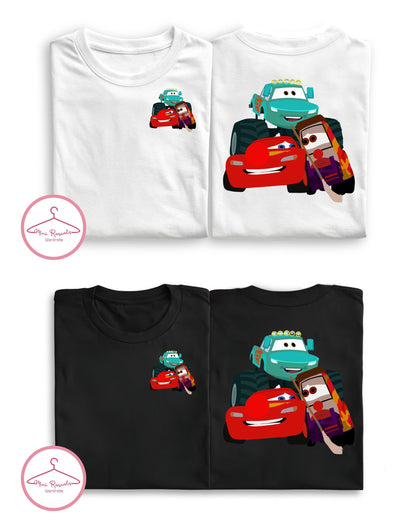 Circus Cars on the Road Inspired T-Shirt and Sweatshirt | Lightning & Friends Graphic Tee | Pixar Road Trip | Matching Family Disney Outfit