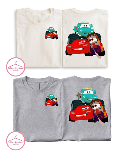 Circus Cars on the Road Inspired T-Shirt and Sweatshirt | Lightning & Friends Graphic Tee | Pixar Road Trip | Matching Family Disney Outfit