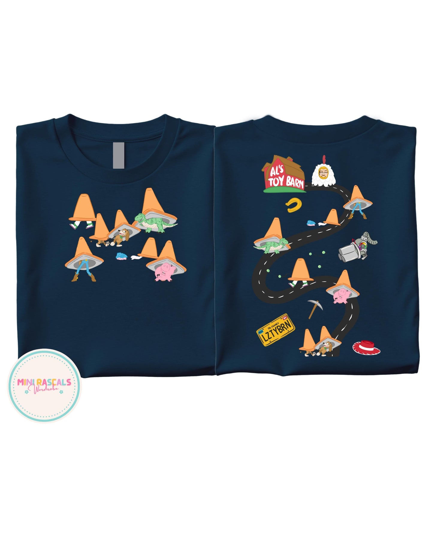 Toy Story Toy Barn Adventure Road Trip Kids T-Shirt & Sweatshirt | Woody & Buzz Pixar Graphic Top