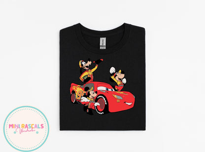 McQueen, Mickey and friends Racing - McQueen Kids T-Shirts and Sweatshirt