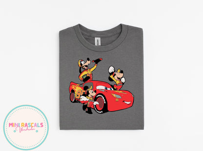 McQueen, Mickey and friends Racing - McQueen Kids T-Shirts and Sweatshirt