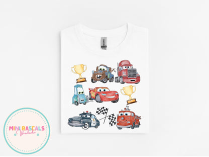 Radiator Springs McQueen Crew - McQueen Kids T-Shirts and Sweatshirt - Pixar Kids