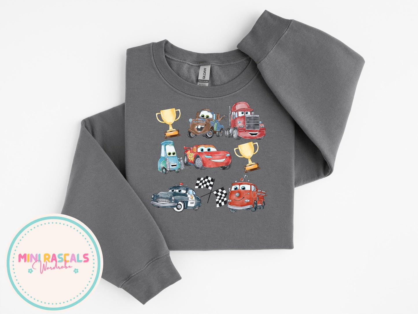 Radiator Springs McQueen Crew - McQueen Kids T-Shirts and Sweatshirt - Pixar Kids