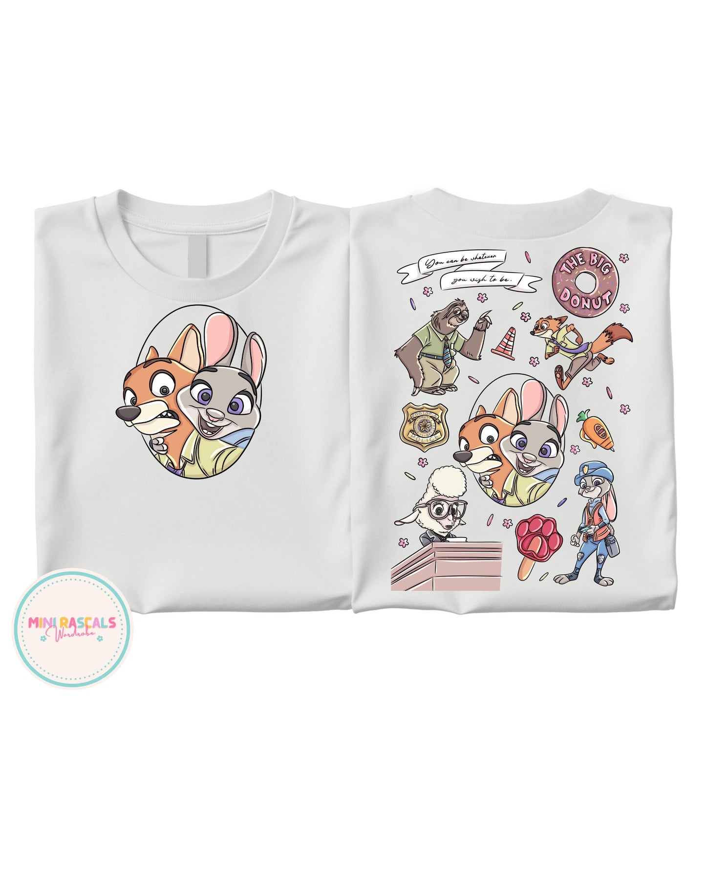 Zootropolis - Zootopia Graphic Kids T-Shirts and Sweatshirt