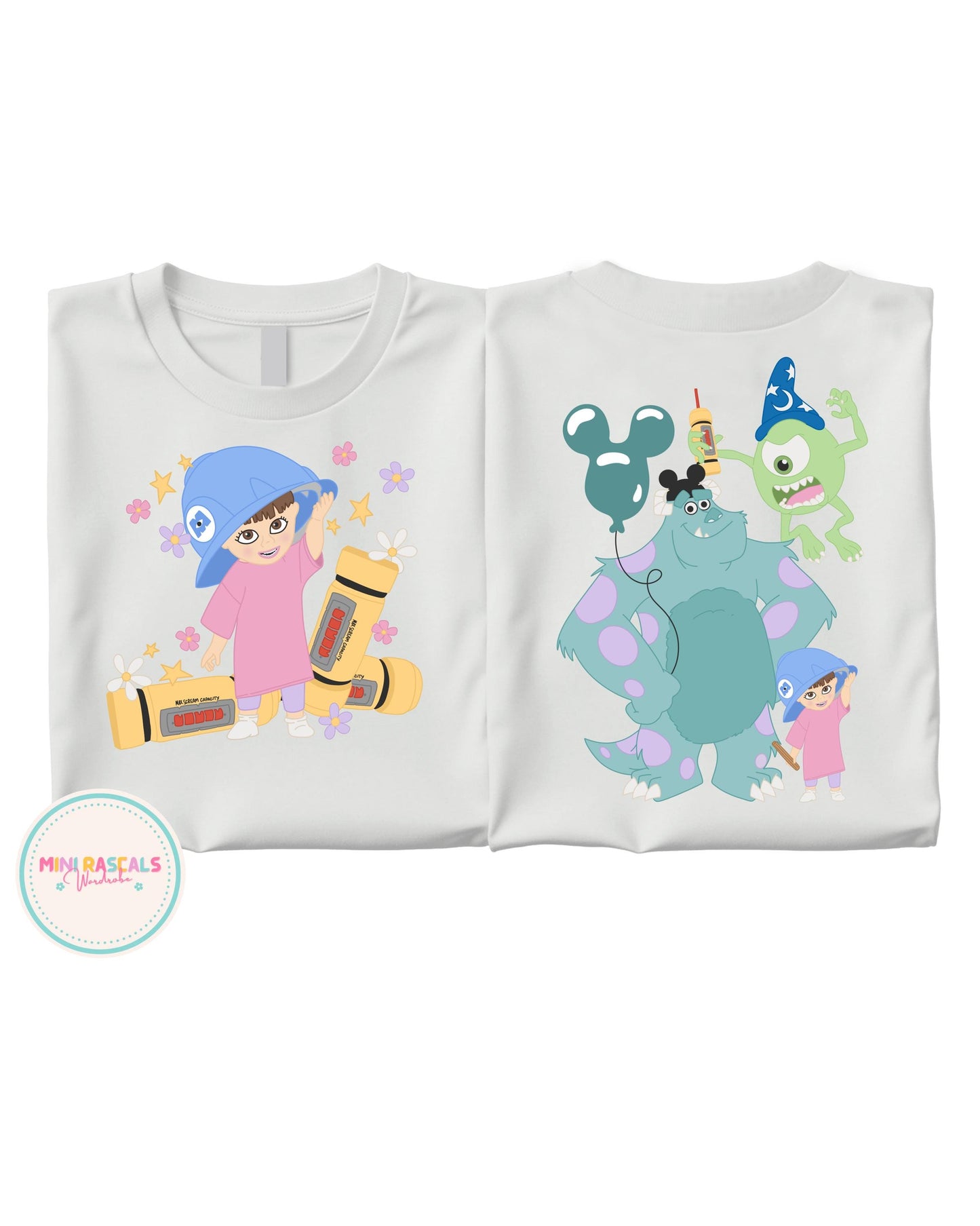 Monsters Inc Disney Boo, Mike and Sulley Disney Door T-Shirts and Sweatshirt