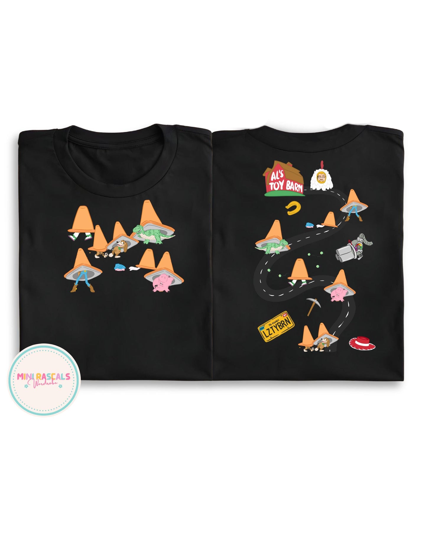 Toy Story Toy Barn Adventure Road Trip Kids T-Shirt & Sweatshirt | Woody & Buzz Pixar Graphic Top