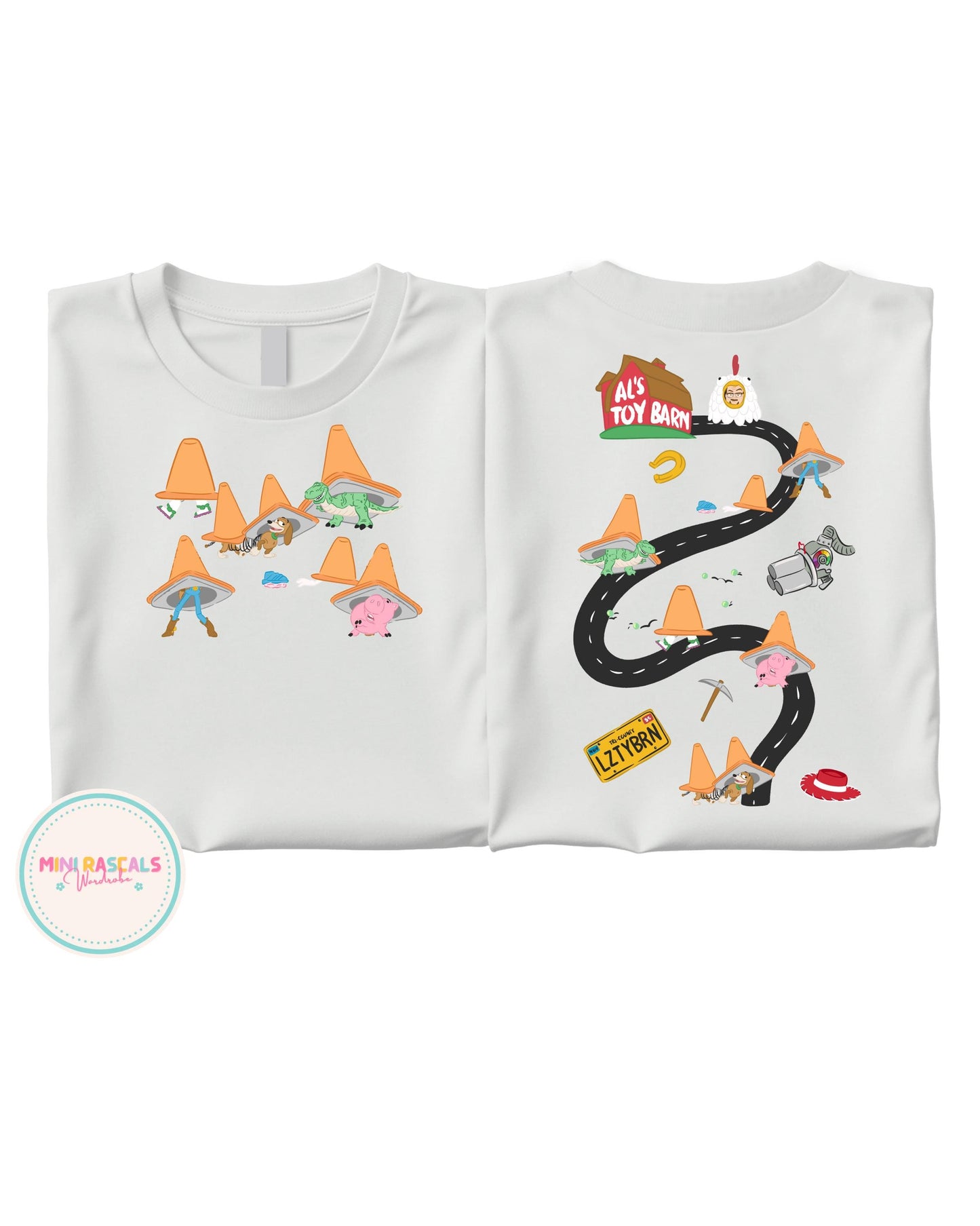Toy Story Toy Barn Adventure Road Trip Kids T-Shirt & Sweatshirt | Woody & Buzz Pixar Graphic Top