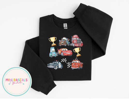 Radiator Springs McQueen Crew - McQueen Kids T-Shirts and Sweatshirt - Pixar Kids