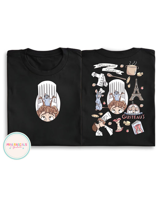 Ratatouille and Friends Inspired Cartoon Tshirt and Sweatshirt for Kids