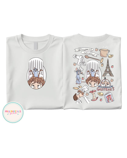 Ratatouille and Friends Inspired Cartoon Tshirt and Sweatshirt for Kids