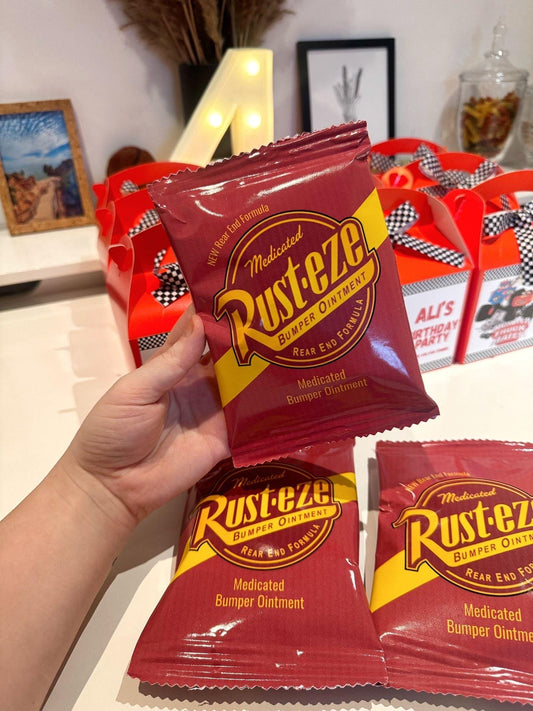 Disney Cars Rusteze Lightning McQueen Birthday Party Favor Crisp packet