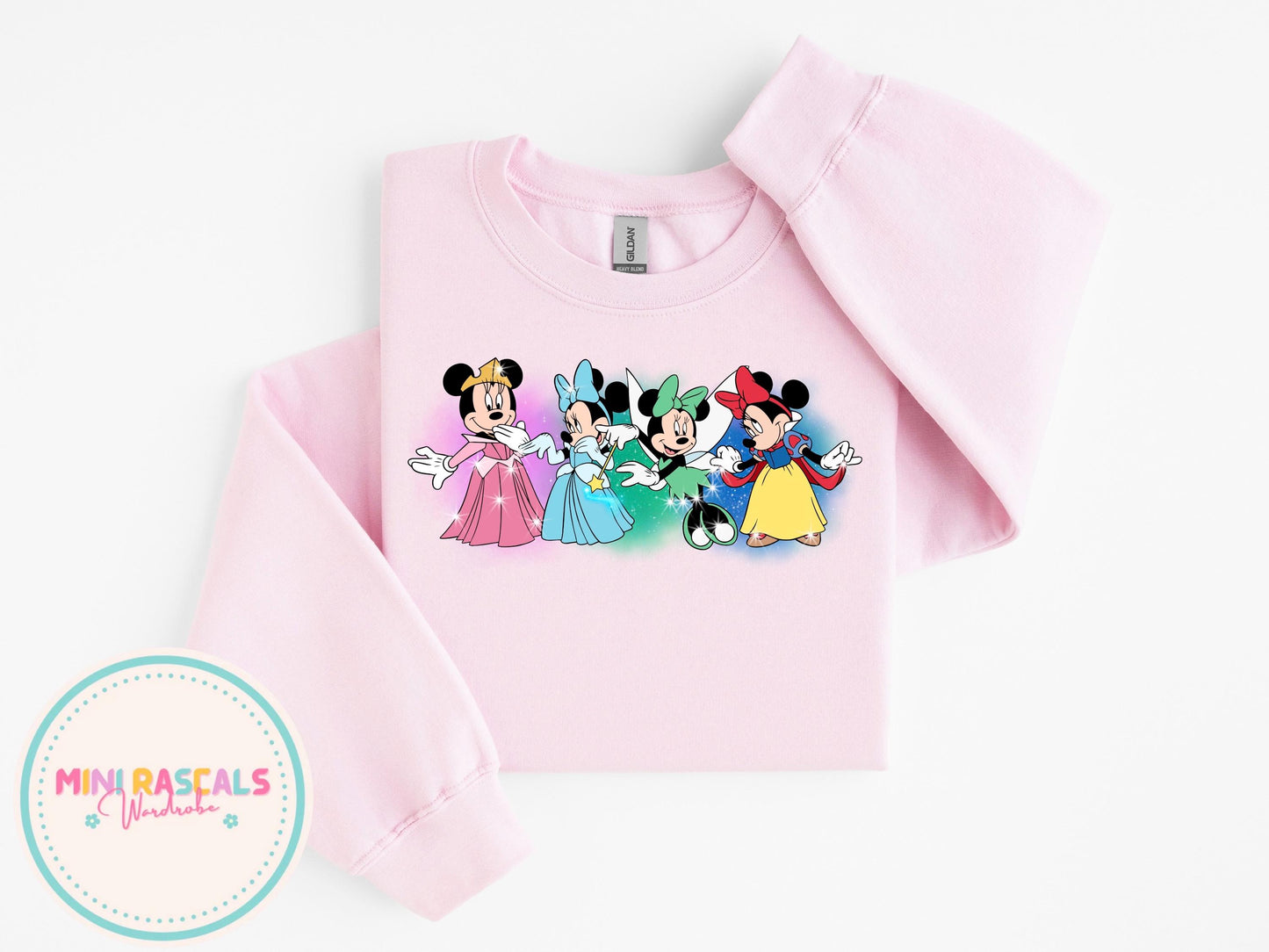 Disney Minnie Mouse Disney Trip Kids T-Shirt & Sweatshirt | Girls Princess Graphic Top | Holiday Outfit