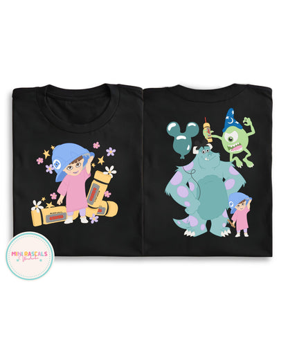 Monsters Inc Disney Boo, Mike and Sulley Disney Door T-Shirts and Sweatshirt