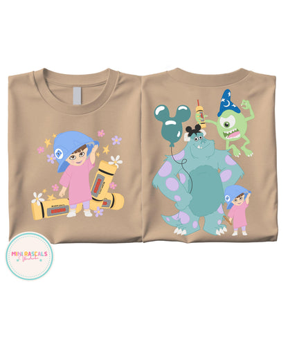 Monsters Inc Disney Boo, Mike and Sulley Disney Door T-Shirts and Sweatshirt