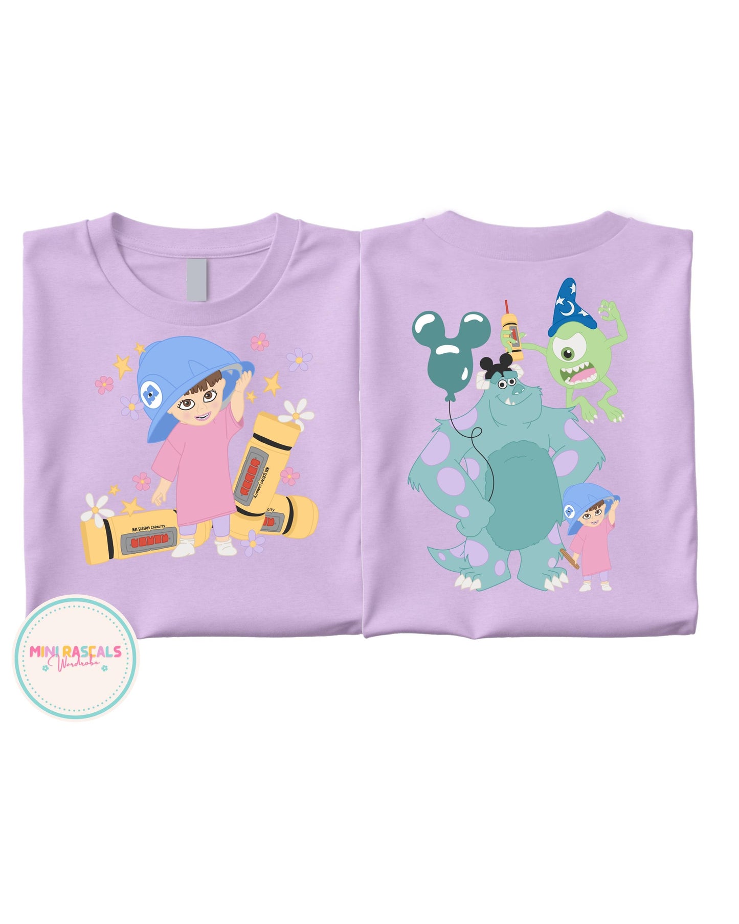 Monsters Inc Disney Boo, Mike and Sulley Disney Door T-Shirts and Sweatshirt