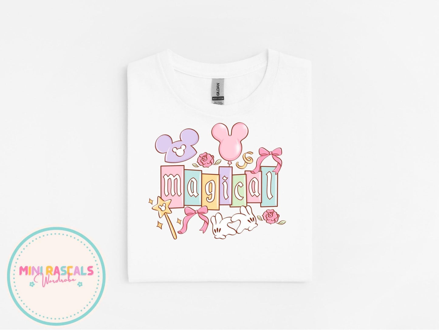 Disney Magical Kingdom Kids T-Shirt & Sweatshirt | Girls Disney Trip Outfit | Princess Castle Graphic Top