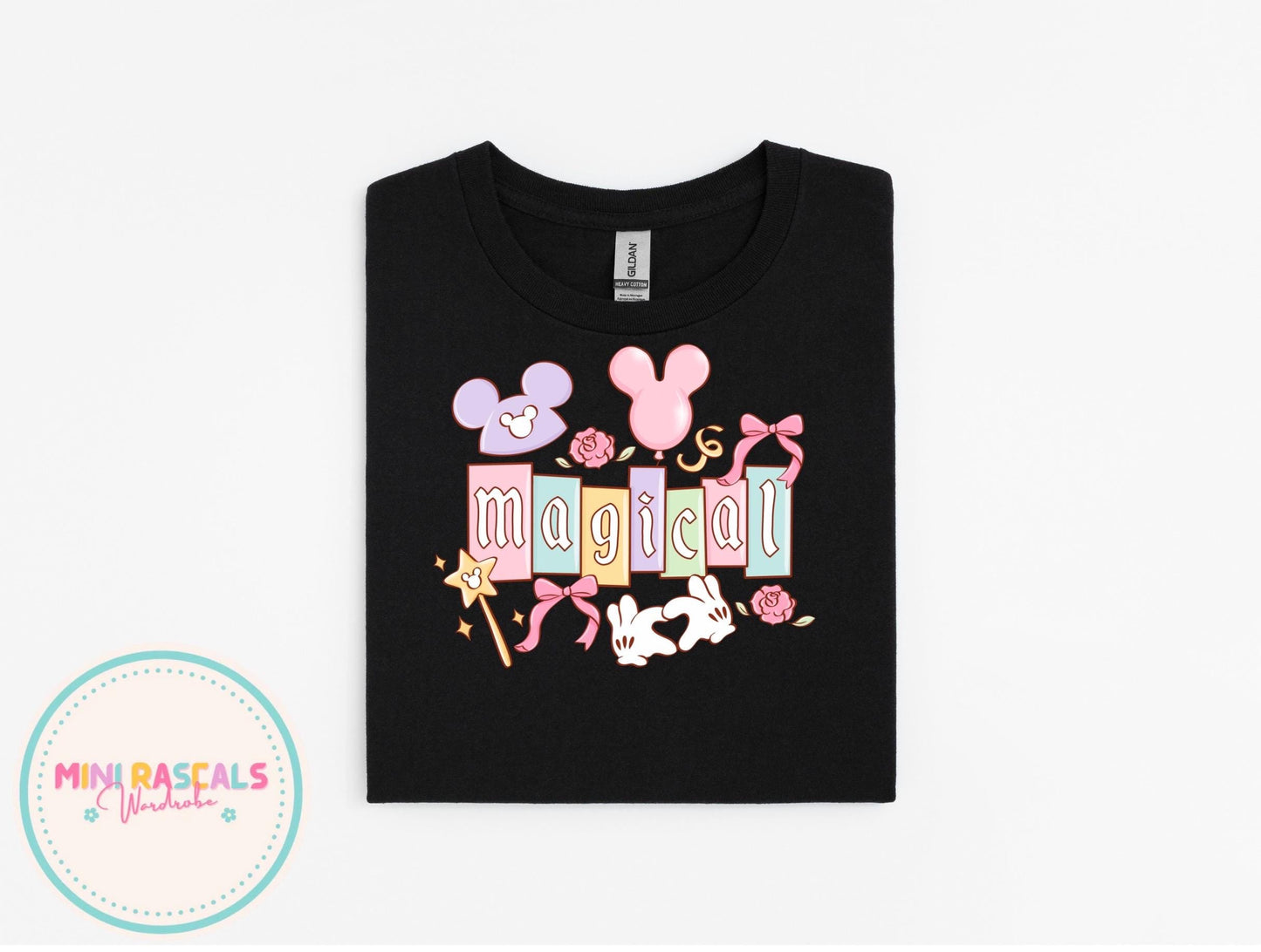 Disney Magical Kingdom Kids T-Shirt & Sweatshirt | Girls Disney Trip Outfit | Princess Castle Graphic Top