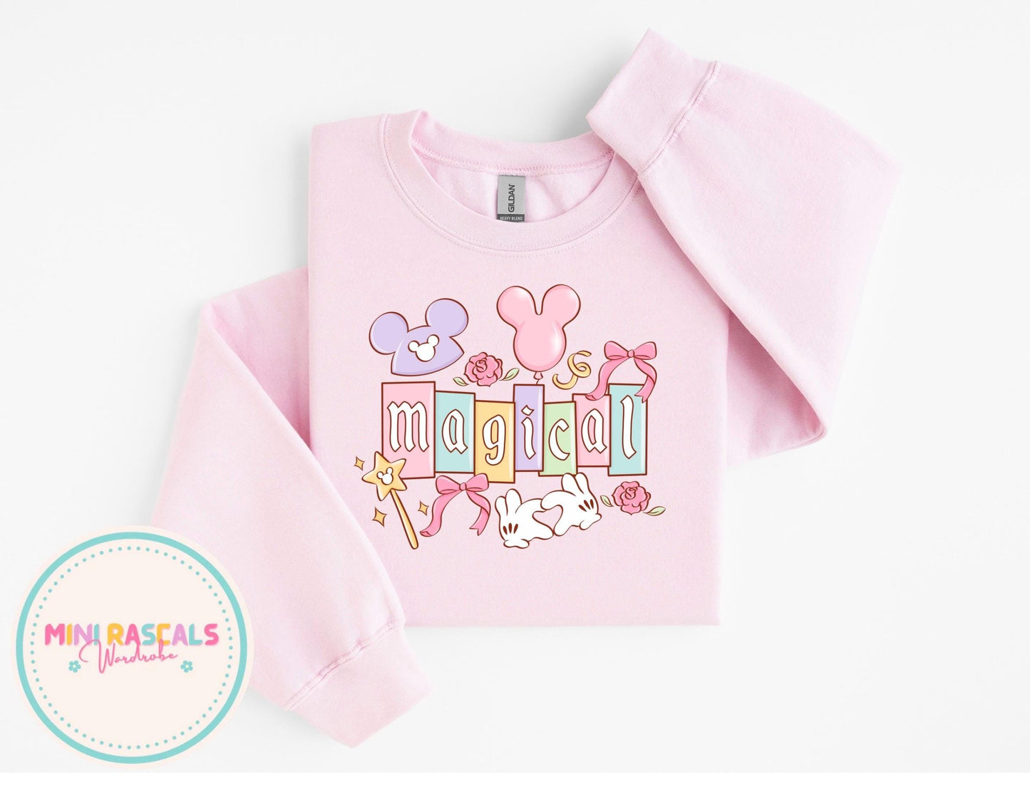 Disney Magical Kingdom Kids T-Shirt & Sweatshirt | Girls Disney Trip Outfit | Princess Castle Graphic Top