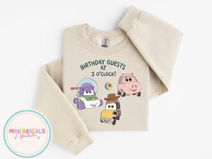 Disney Cars & Toy Story Kids T-Shirt & Sweatshirt | McQueen Woody & Buzz Graphic Top | Boys Girls Unisex